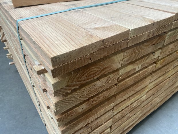 22x200mm Douglas fijn bezaagd 400cm