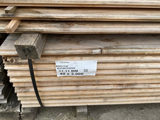 40X180MM GRENEN DAMWAND 300CM