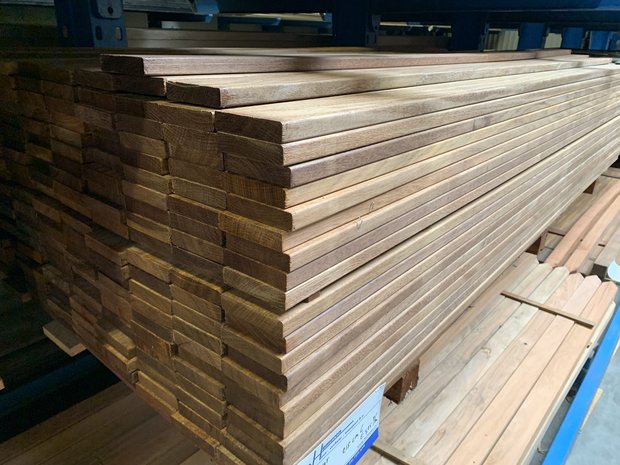 18x90 mm hardhout geschaafde planken