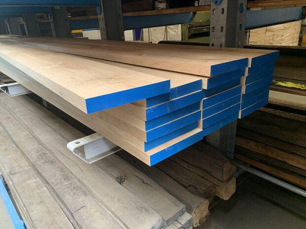 wonder Kardinaal Een goede vriend Eikenhout plank 40x280 mm geschaafd en gedroogd. - Van Hameren Houthandel