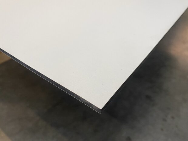 HPL plaat 6 mm wit 1300x3050 mm plaatmateriaal