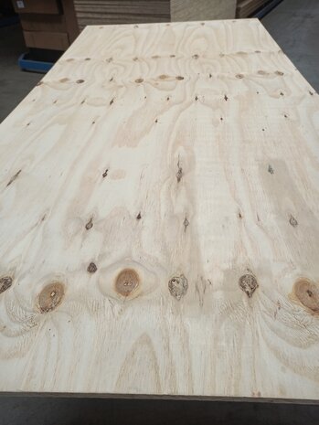 Underlayment plaat 18mm - 122x244cm (mes en groef)