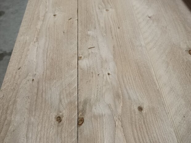 Vurenhouten wandplank - 13x195mm x500cm