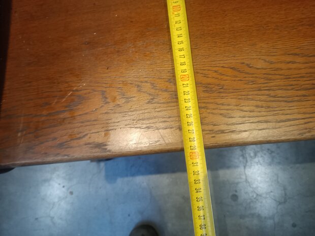 Kerkbank eiken 307cm