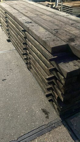 70x190mm hard hout gebruikt 355cm