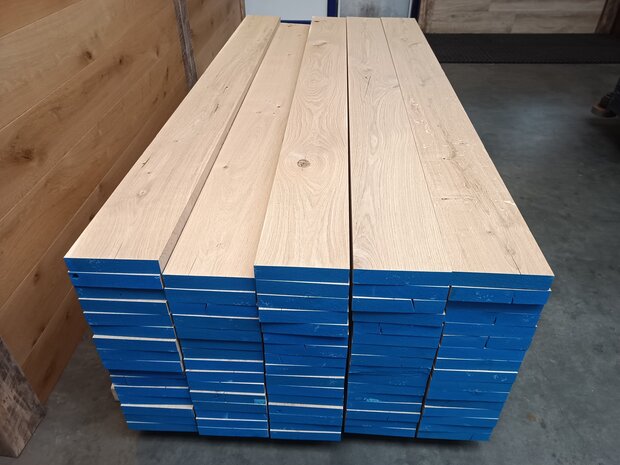40x200mm 225cm eiken