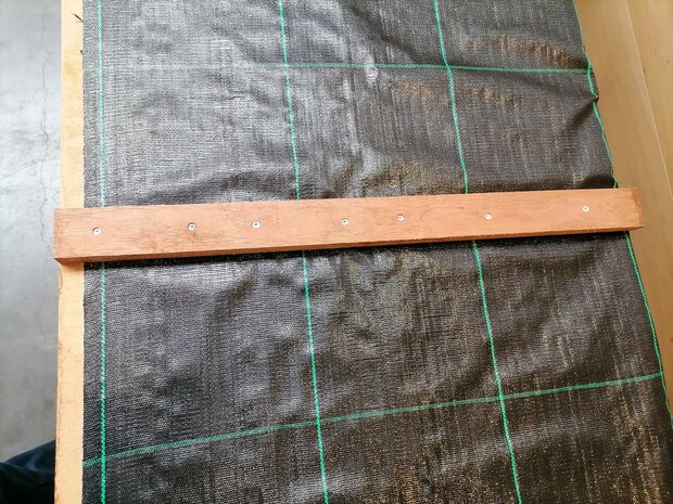 Combi vuren- en hardhouten beschoeiingsschot 80x250 cm