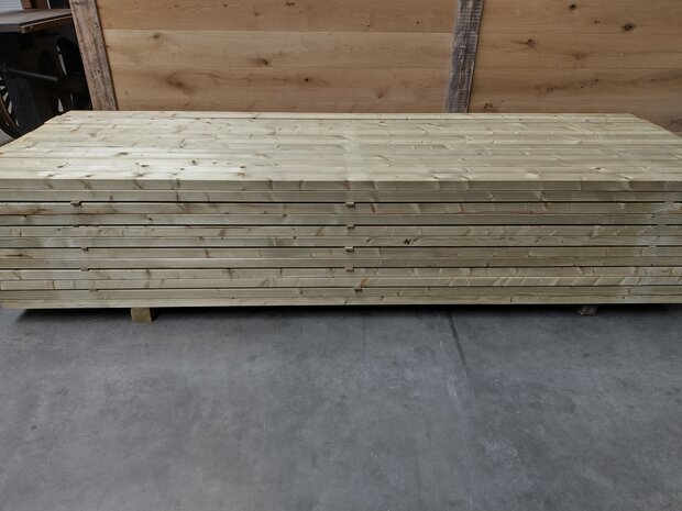 45x70mm geïmpregneerd vuren 300cm