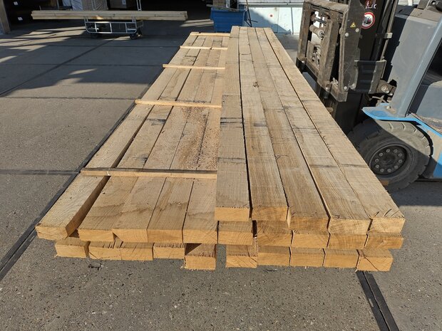 50X100MM Frans eikenhout 400CM 