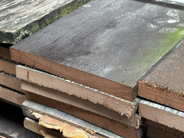 Gebruikte Red ceder wandplanken/ gevelhout 