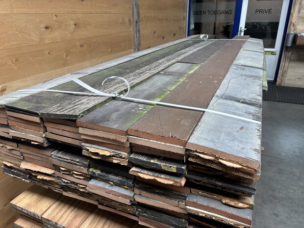 Gebruikte Red ceder wandplanken/ gevelhout 