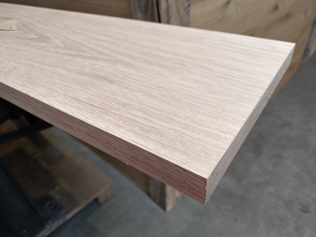 30x280 mm eiken Wc plank breed 1060mm lang