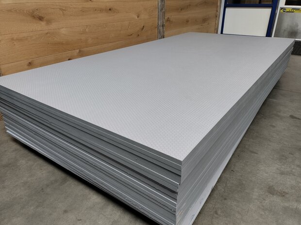 Betonplex  Hexa Grijs/Bruin Berken 18mm 125x250cm