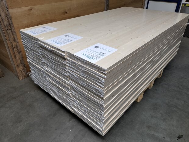 28mm 400x2500mm Vuren meubelpaneel