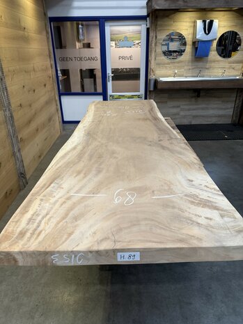 Suar boomstam tafelblad, unieke en massieve tafelblad 