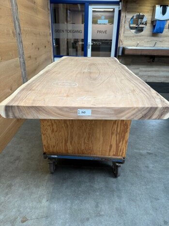Suar boomstam tafelblad, unieke en massieve tafelblad 
