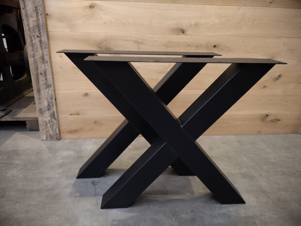 Kruispoot onderstel set 2st koker 10x10cm