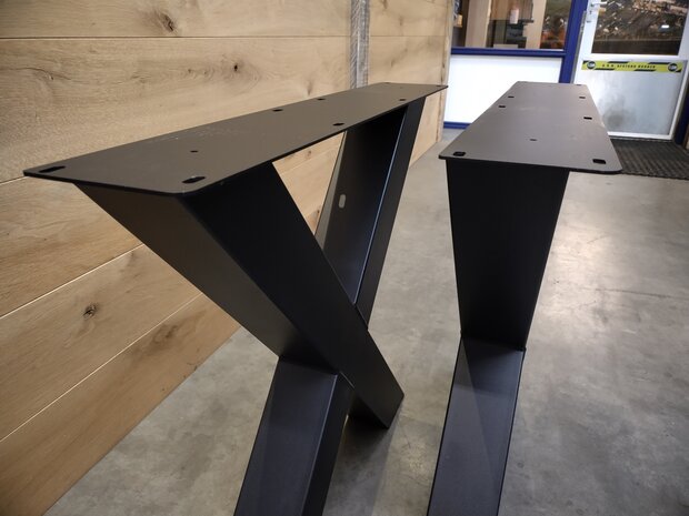 Kruispoot onderstel set 2st koker 10x10cm