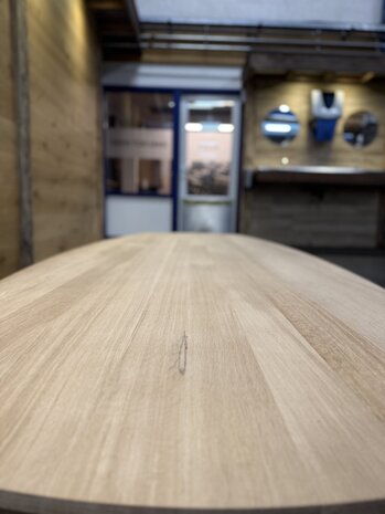 Deens ovaal tafelblad 240 x 105 cm