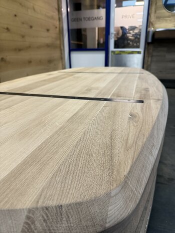 Deens ovaal tafelblad 200 x 100 cm