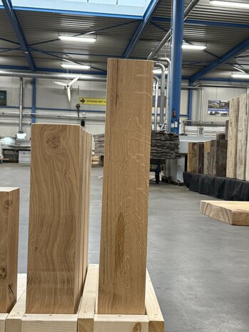 Eikenhout sokkel 140x140MM 80CM hoog