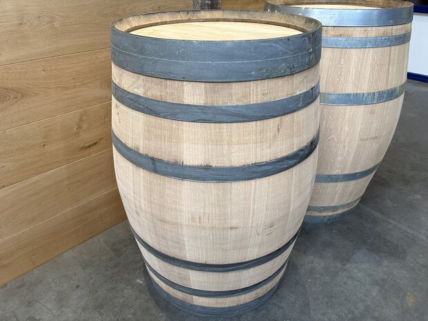 Eikenhouten Regenton 225L A-kwaliteit &ndash; Geschuurd