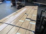 Gymzaalvloer parket 22x130 mm beuken hout vloer_