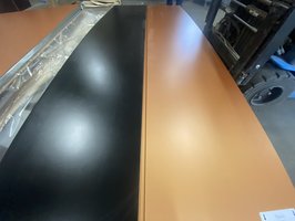 Trespa 8 mm goudbruin 64x365cm