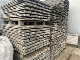 Gebruikte brugdeel  60x170 mm 150 cm lengte met grid laag - 120473
