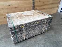 Hardhouten steenschot 5x95x140 cm gebruikt