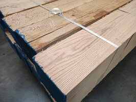 200X200mm Eiken fijnbezaagd 200cm