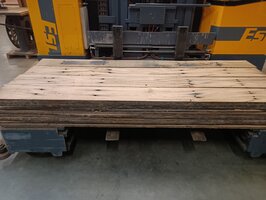 20X250 MM EIKENHOUTEN SPOORPLANKEN 260 CM LENGTE - 120410