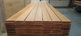 25X145MM Bankirai antislip vlonderdeel 395CM