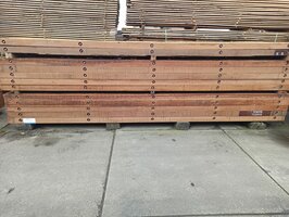 10X95X500 CM 100 % Azobé Dragline schot