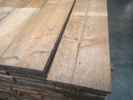 18x140mm Vuren gebruikt 400cm - 120295