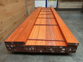 45x145mm Padouk 395cm