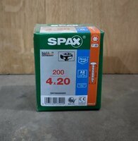 Spax RVS 4x20mm 