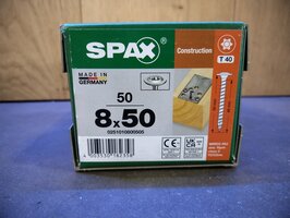 Spax Tellerkop Gegalvaniseerd 8x50mm