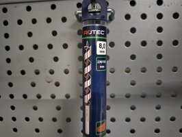 Spiraalboor m8x230mm Rotec
