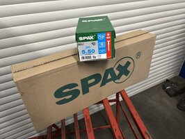 2000 stuks Spax RVS 5x50mm