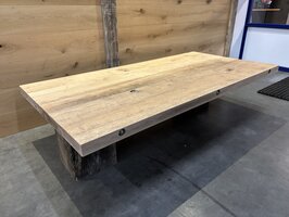 Dragline tafel eiken 100x300cm