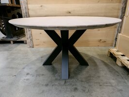 Eiken Rond 140cm 40mm dikte