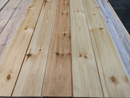 15x105mm Grenen Sauna schoten 357cm