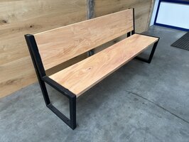 Afrikaans Mahonie tuinbank 165 CM