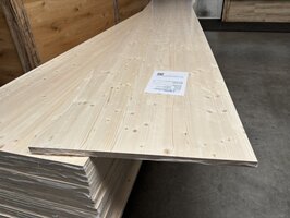 28 mm 800x5000 MM vuren meubelpaneel