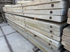 Kunststof draglineschot 11x100x500 cm gebruikt