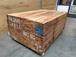 22x45mm Angelim Pedra 185cm geschaafde gevelhout