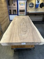 Suar boomstam tafelblad, unieke en massieve tafelblad 