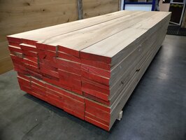 40x200mm 260cm eiken