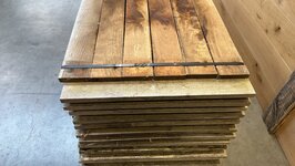 Eco schotten hardhout 70x250 CM